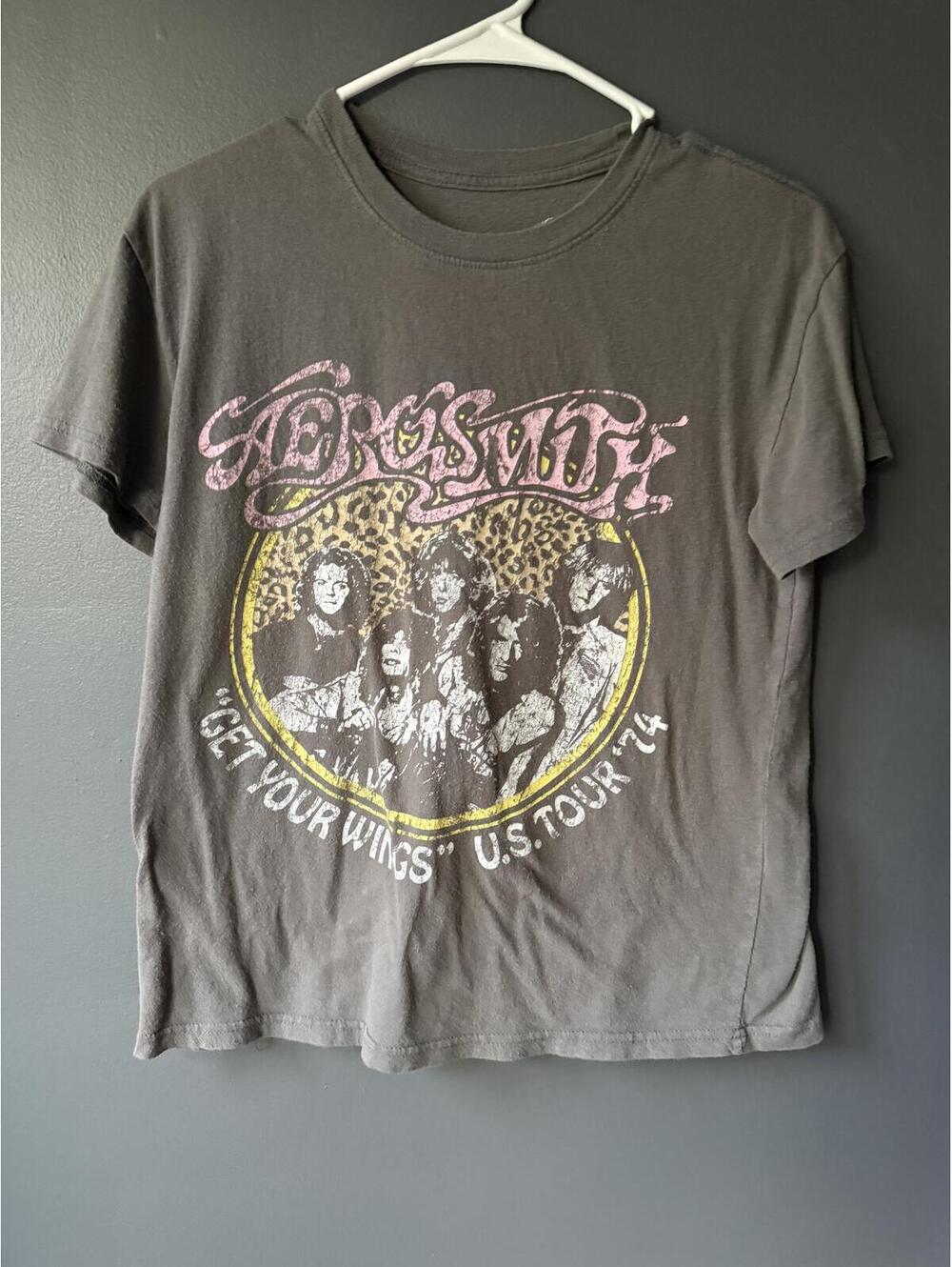 Aerosmith Get Your Wings U.S. Tour '74 Vintage T-Shirt